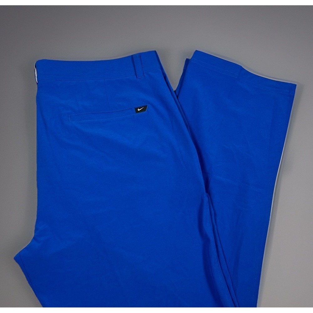 Nike Flex Golf Pants Mens 36x32 Royal Blue Dri-FIT Performance Trousers